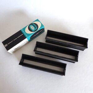 VINTAGE 35mm ARGUS SLIDE PROJECTOR TRAY MAGAZINE SPILL PROOF LOT OF 3